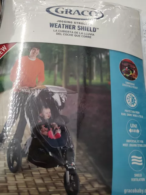 Graco Jogging Stroller Weather/ Rain Shield Cover