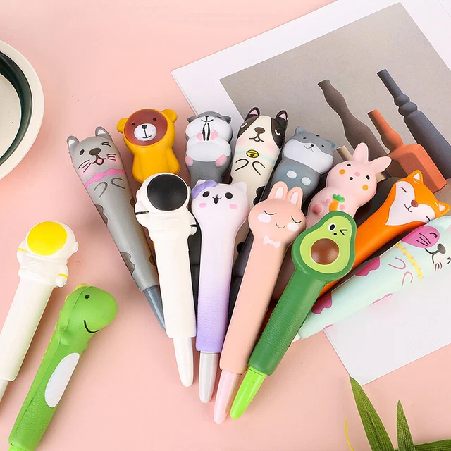 Creative Decompression Pen Cartoon Cute Decompression Pen Stationery Supplies ~M