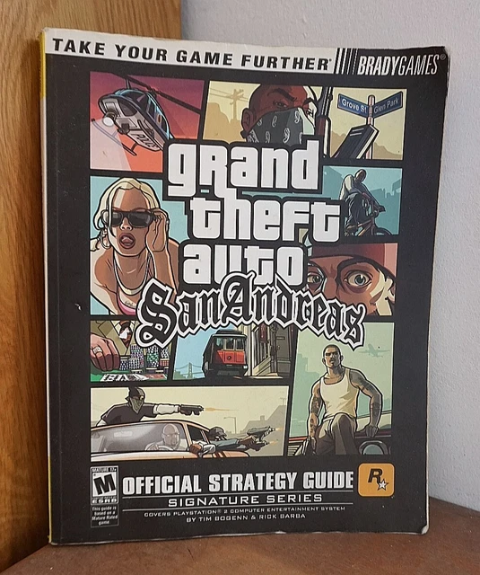 GRAND THEFT AUTO San Andreas Official Strategy Guide - GTA PS2 ...