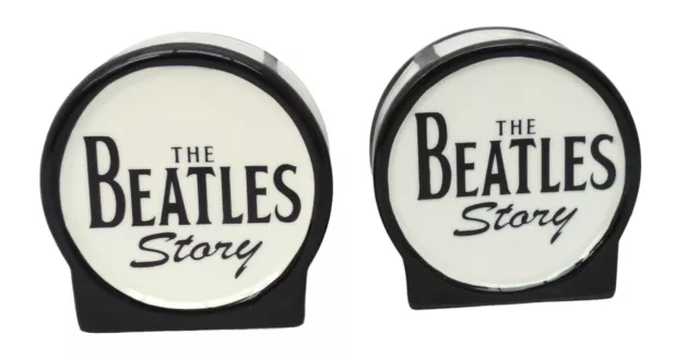 Lorna Bailey The Beatles Story Drum Kit Cruet Set