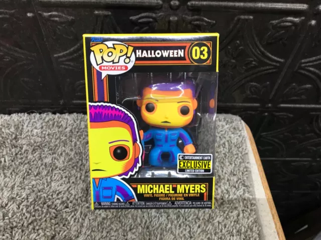 Funko Pop! Halloween Michael Myers Black Light Pop #03 EE Exclusive