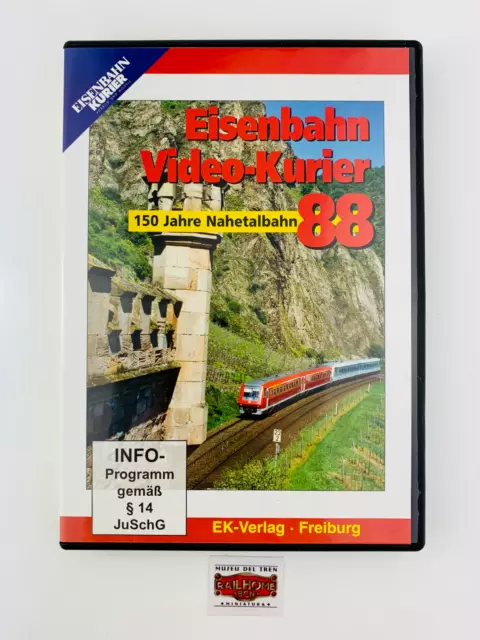 EISENBAHN KURIER DVD 8088/88 - 150 Ans Nahe Valley Railway - 58 Min - Neuf