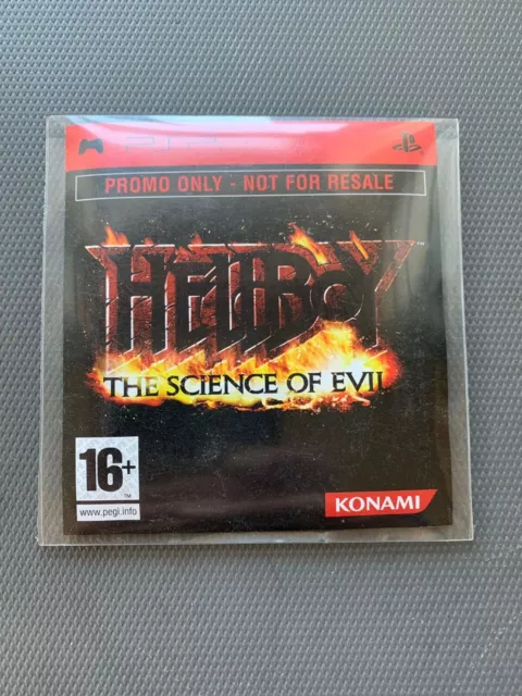 Hellboy: The Science of Evil - PSP Game - Promo Disc Rare NEW, SEALED !!!