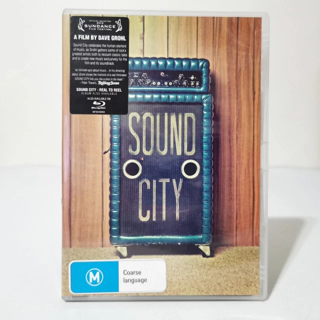 SOUND CITY - A FILM BY DAVE GROHL DVD TOM PETTY Very Good Fast Free Post