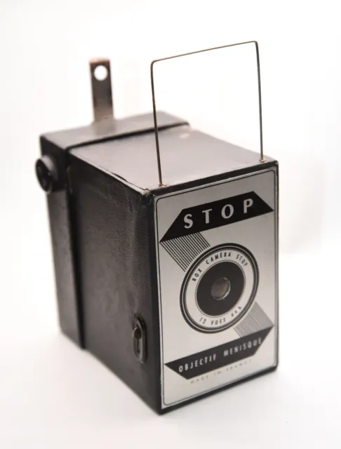 appareil photo en carton STOP BOX 6x9 made in France 1960 RARE !!!