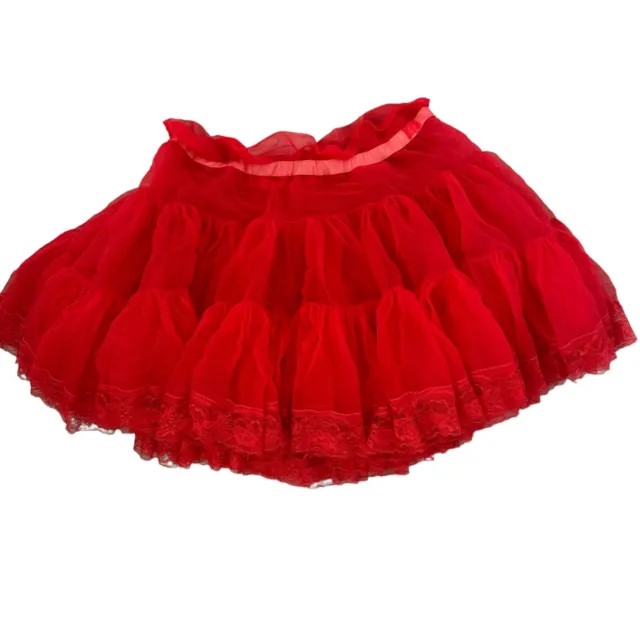 VTG Partners Please Malco Modes Crinoline Petticoat Square Dance Skirt L XL