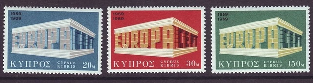 Zypern 1969 SC 326-328 MNH Set Europa