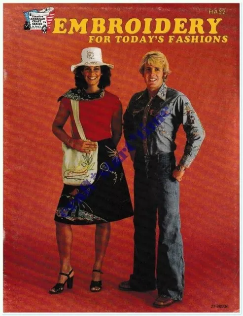 Creative American Craft Series #Ha42 Embroidery For Today’s Fashions : Retro