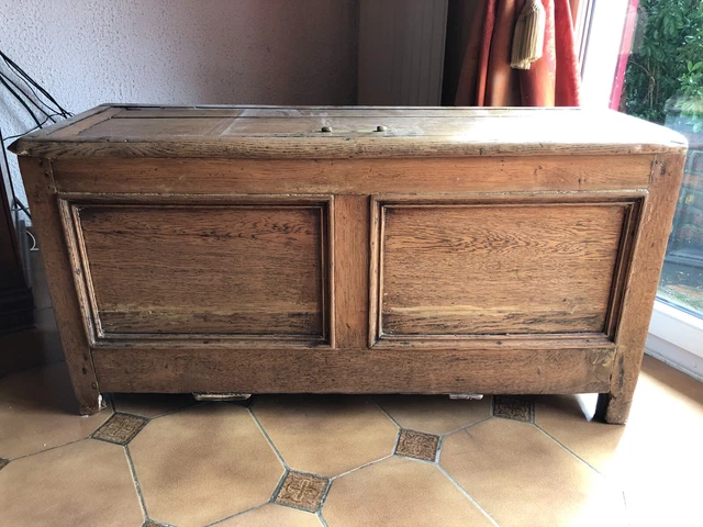 Meuble de métier Frigo bois glacière bar en chêne des années 30