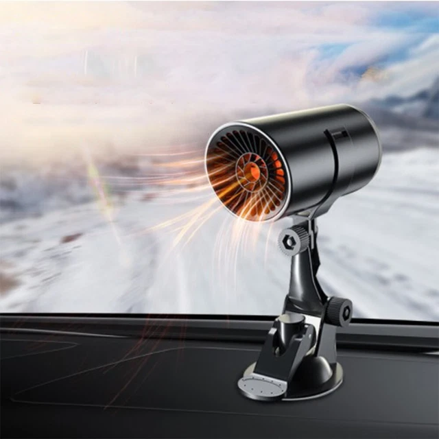 Électrique Portable car-Heater 12V USB Chauffage Fan-Defogger Dégivrant