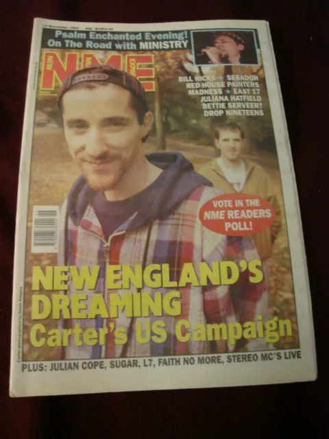 Nme 1992 Nov 14 Carter Madness East 17 Julian Cope Stereo Mcs Bill Hicks L7