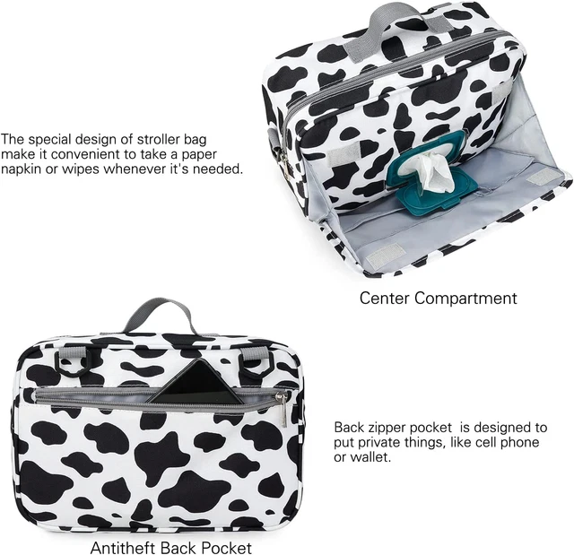 Baby Diaper Caddy Bag Portable Nursery Storage Organizer Nappy Large Holder Bin 2