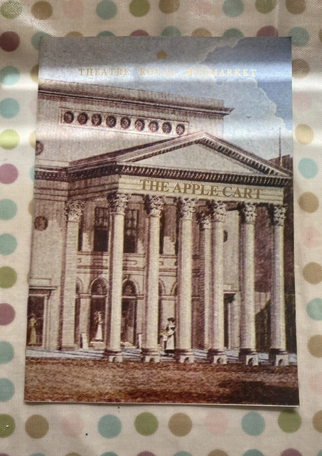 THE APPLE CART - Theatre Royal Haymarket - Peter O'Toole & Geoffrey ...