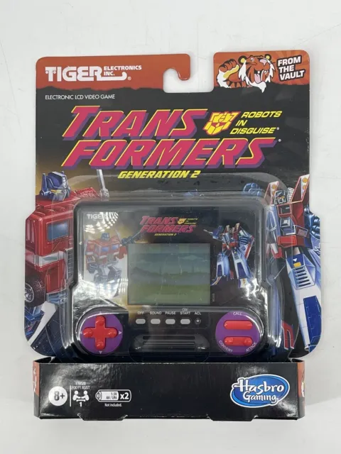 Tiger Electronics Transformers Generation 2 Hasbro Gaming Handheld New Fast Ship