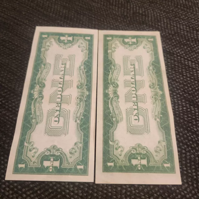 👀💎1928/1934 $1 Dollar Funny Back Silver Certificate Blue Seal Uncirculated 💎