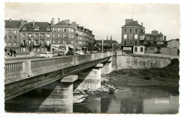 Cpsm - 51 - Chalons-Sur-Marne - Le Bridge De Marne