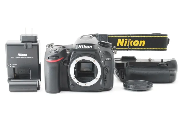 [5492 shots Near MINT] Nikon D7100 24.1MP Digital Camera w/battery grip Japan
