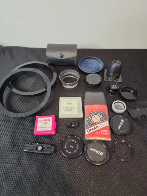 Large Lot Of Camera Accessories And Equipment Must See!
