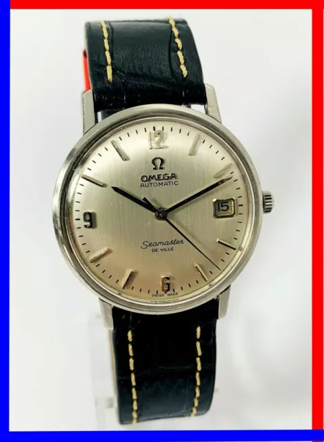 Boîtier Acier Omega Seamaster De Ville Cal 563 Quick Date Vintage 1968 Ref....