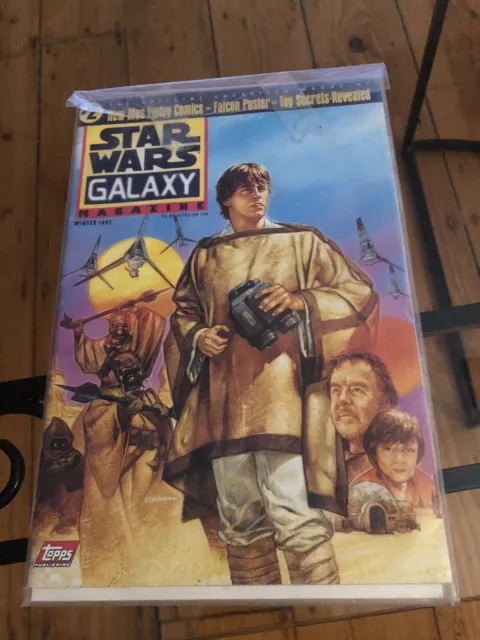 Comic Star Wars Galaxy Magazine Winter 1995