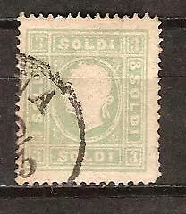 AUSTRIA  LOMBARDY-VENETIA # 9 Used