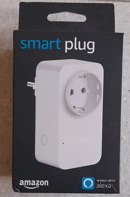 Presa Intelligente Wi-Fi Amazon Smart Plug Compatibile con Alexa per uso interno