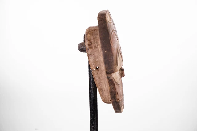 Lovely Geometric Teke Mask 10" - DR Congo - African Art 5