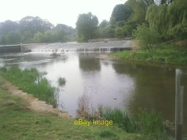 Photo 6x4 Weir on the River Welland This weir is located where the River  c2011