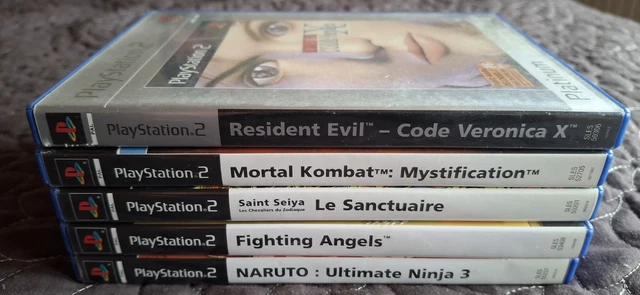 Lot De 7 Jeux PlayStation 2 (PS2) - En Bon état - Version PAL Française