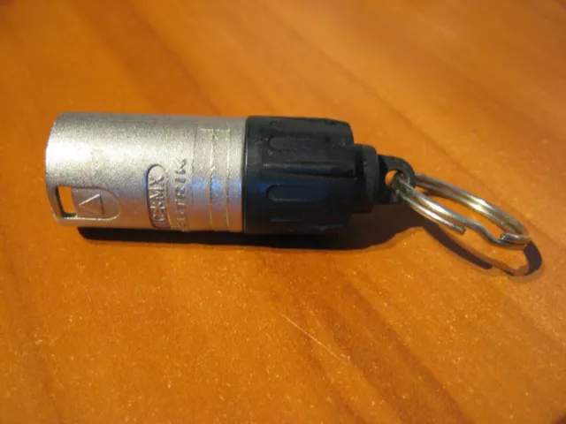 NEW NeuTrik NC3MX NC*MX 3 Pin Cable Connector Key Ring Keychain 3