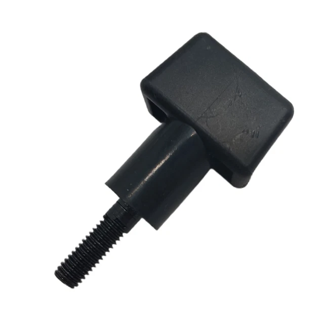 1 pieza N087376 Perno de sierra métrica plástico negro de reemplazo - accesorios y tornillos
