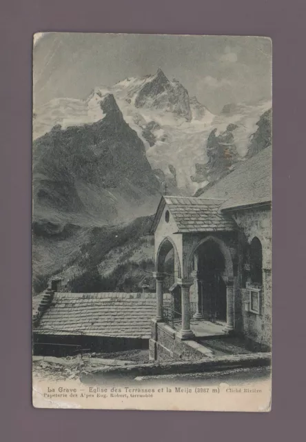 LA GRAVE - Eglise des Terrasses   (C6524)