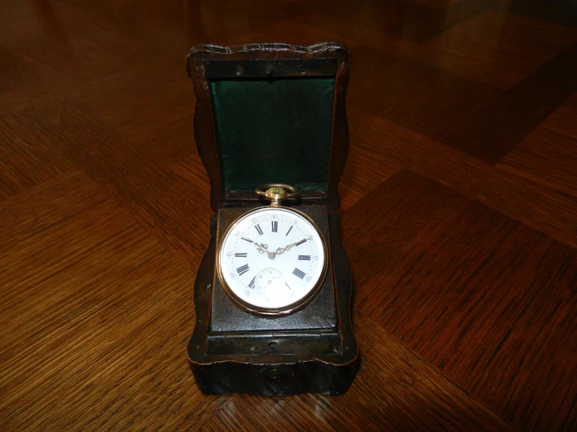 Boîte Pilulier Ancienne Faite Avec Une Montre à Gousset En Argent Poinçonnée – Vintage, Pièce Unique