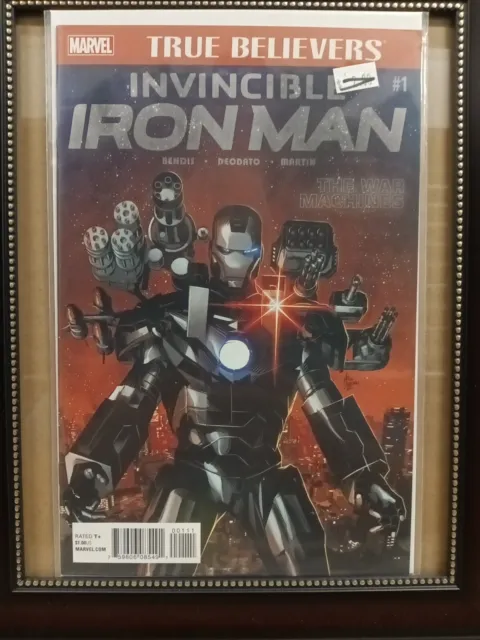 True Believers: Iron Man - The War Machines! NM 2016 Marvel Comic.  Nw160