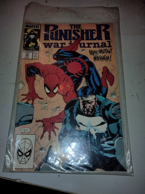 The Punisher War Journal #15 1990 Marvel Comics Comic Book
