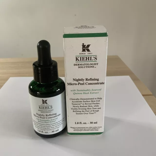 kiehls Dermatologist Solutions™ Nightly Refining Micro-Peel Concentrate 30ml £49