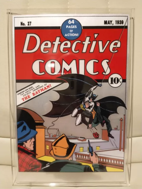 Detective Comics 27 New Zealand Mint Silver Cover Replica.