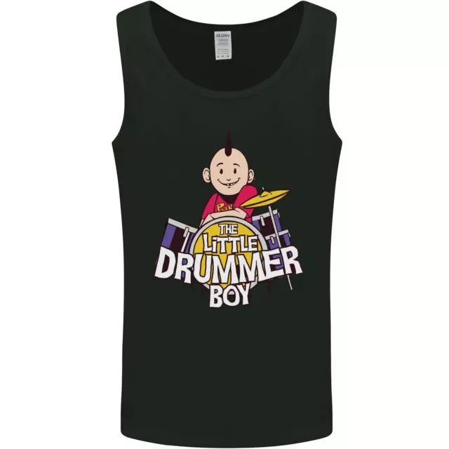 Gilet da uomo The Little Drummer Boy divertente batteria