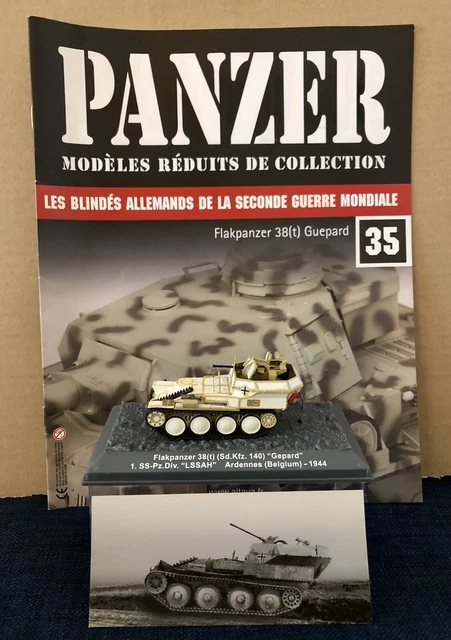 PANZER N°06 PANZERJAGER TIGER AUSF.B ALLEMAGNE 1945 ALTAYA 1:72