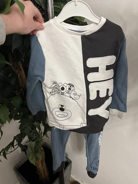 boys age 2-3 years george outfit set jumper and trousers (b)