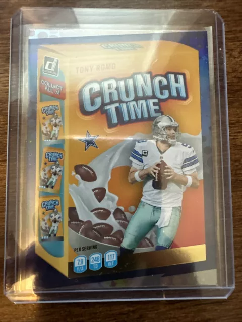 2022 Panini Donruss Tony Romo Crunch Time #ct-7