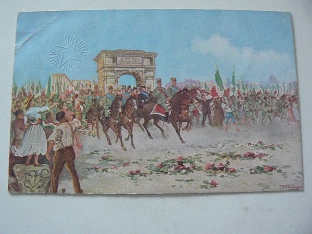 Cartolina non viaggiata Augurale di Vittoria