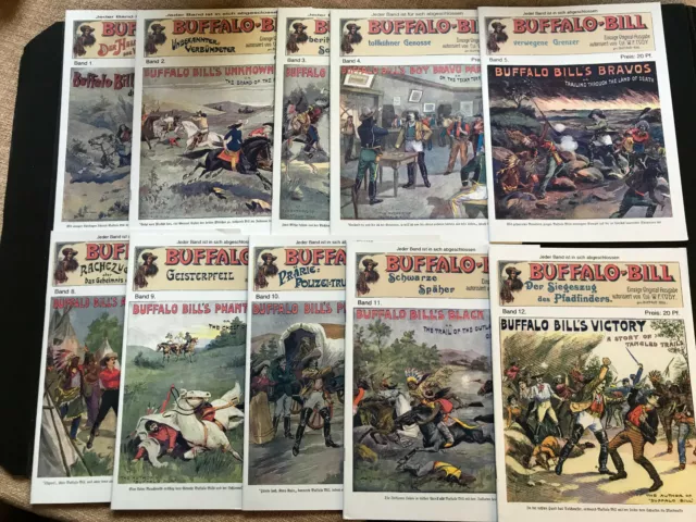 " Buffalo - Bill " Großformat  Nd Nr. ,8 - 83 Toperhalt ungel? - AUSWAHL 1 Heft