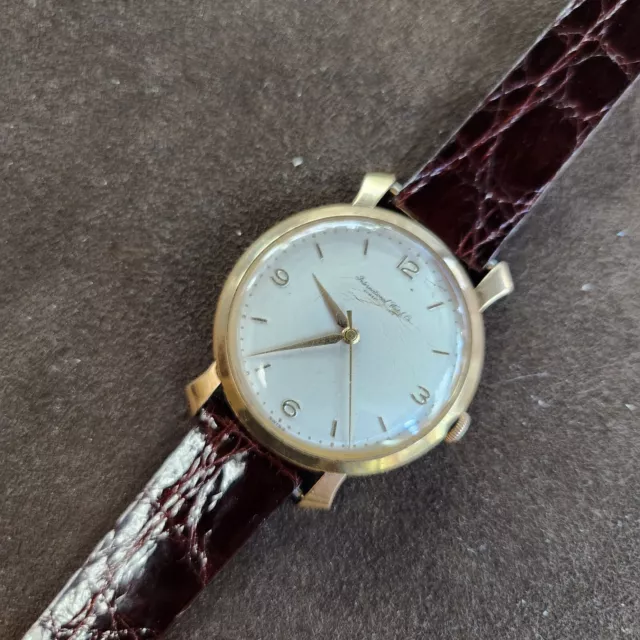 18kt rose gold iwc Vintage watch