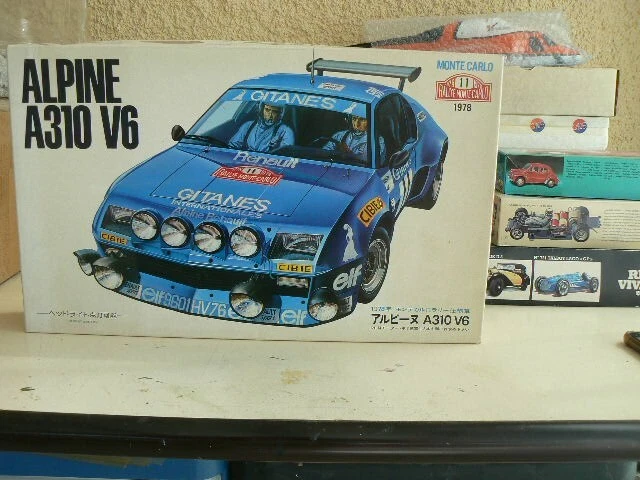 Kit Monté JPS Alpine A310 V6 - Le Mans 1978, 1/43 (Occasion, échelle 1/43)