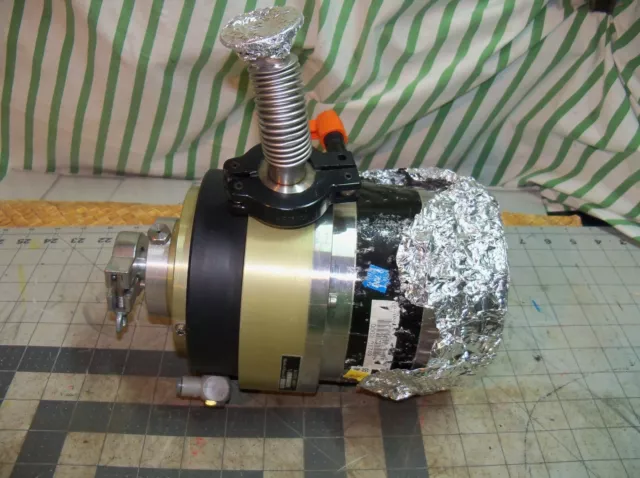 ALCATEL MODEL 5150 CP 5150CP TURBO MOLECULAR  VACUUM PUMP Spins freely Untested
