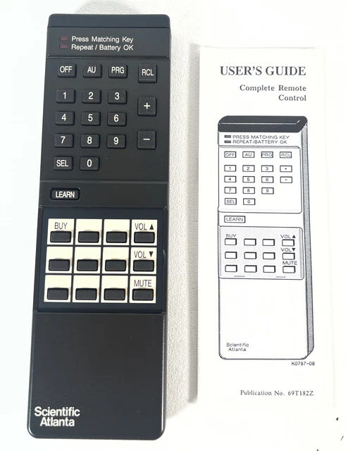 TÉLÉCOMMANDE UNIVERSELLE WELLTECH Tv/Dvd/Vcr/Câble/Asat/Dsat/Aux1/Cd