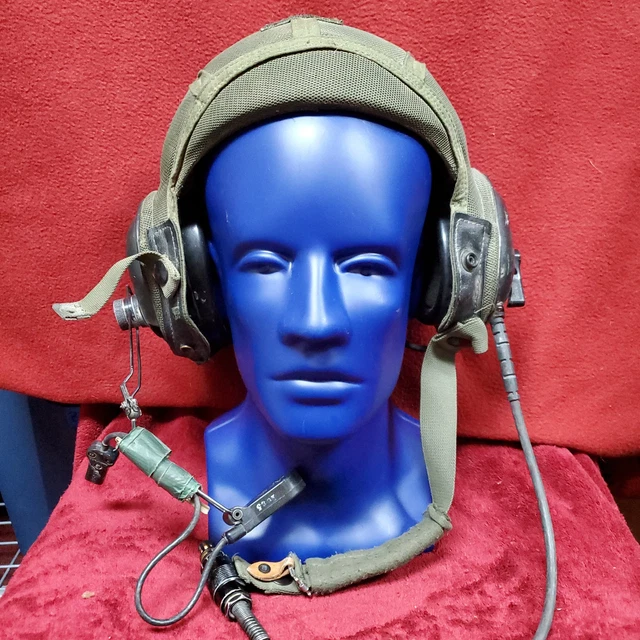 Vintage CVC Liner Headset Mic MK-1697/G Communication Large (01s20)