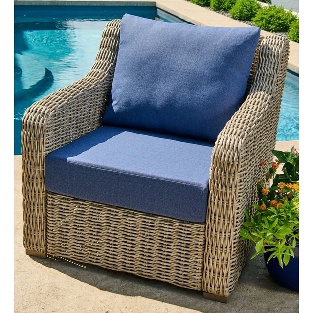 BETTER HOMES Gardens Grey Outdoor 24 x 24 2 Piece Deep Seat Cushion Set 99.99 PicClick