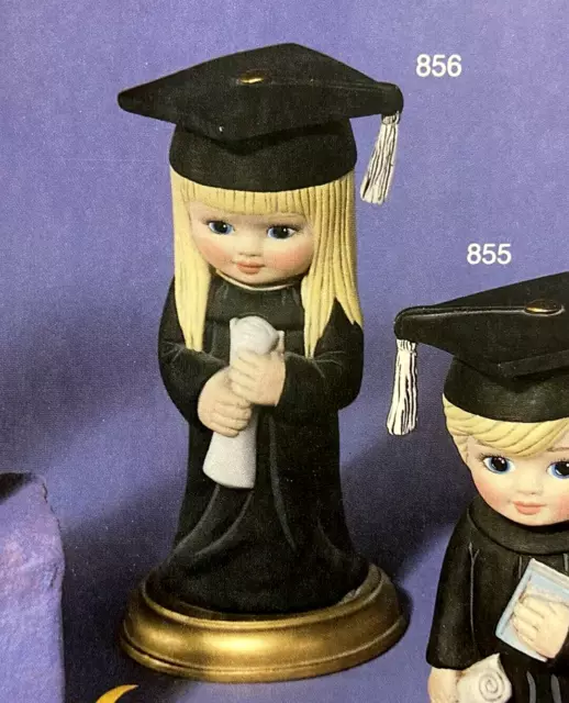 Scioto S-856 Ceramic Slip Mold Girl Graduate Figurine 7 Inch